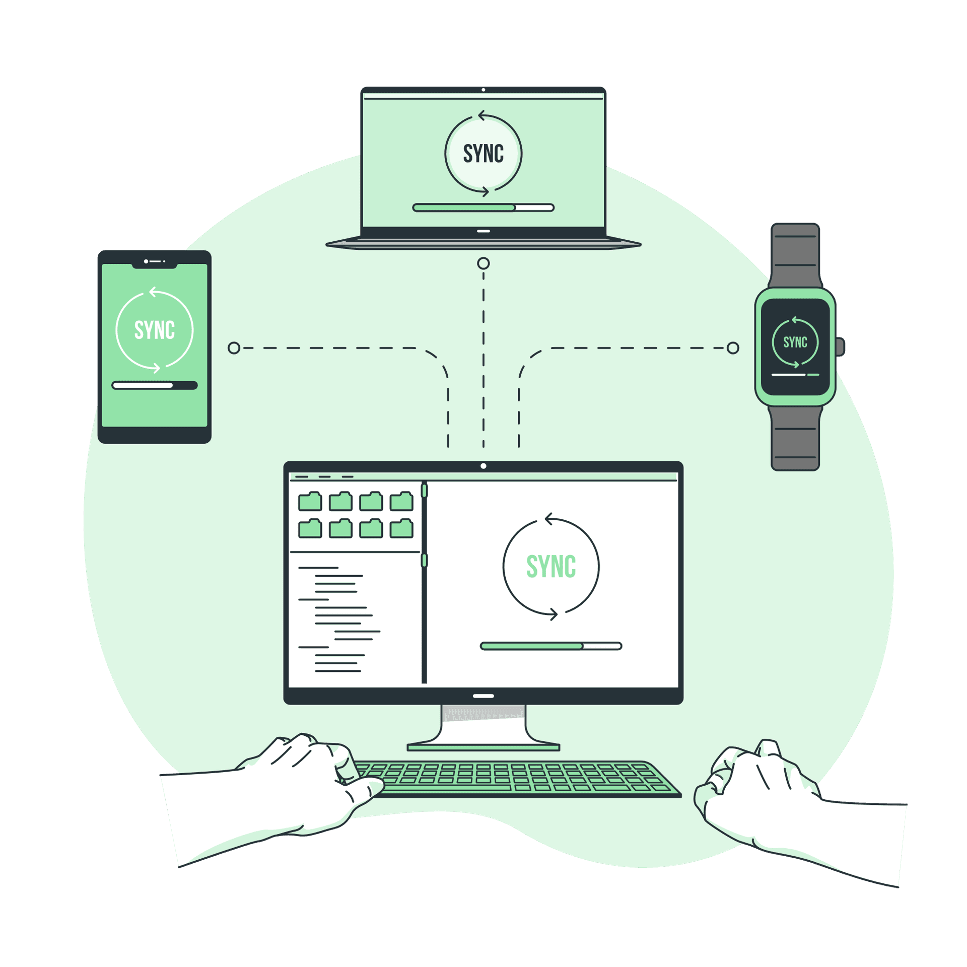 Agency Team Illustration